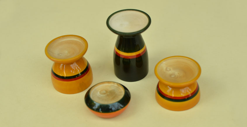 Etikoppaka ⛄ Tea Light Candle Holders ⛄ 15 { set of 4 }
